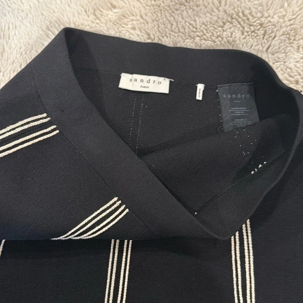 NWOT, Sandro Black and White Skirt